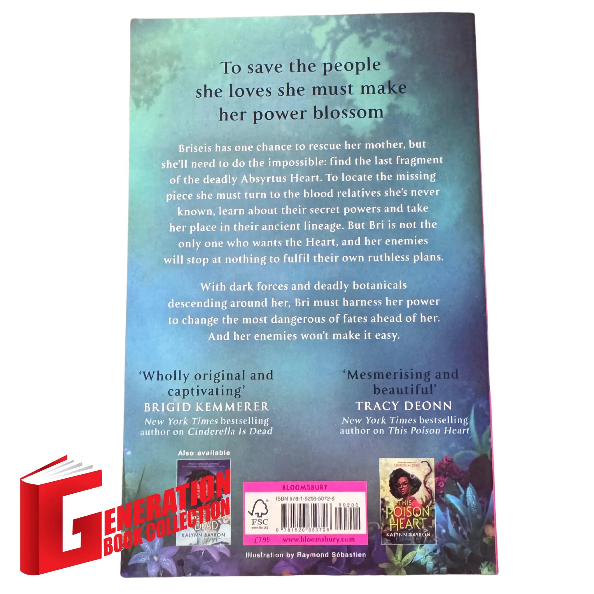 The back cover and synopsis of the original This Wicked Fate book.