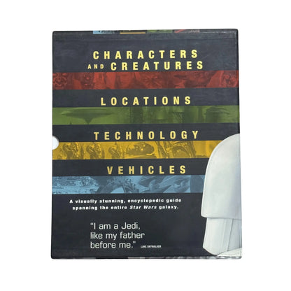 Back cover details of Ultimate Star Wars imported edition