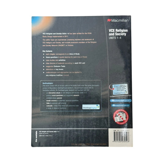 Vce Religion And Society (paperback)