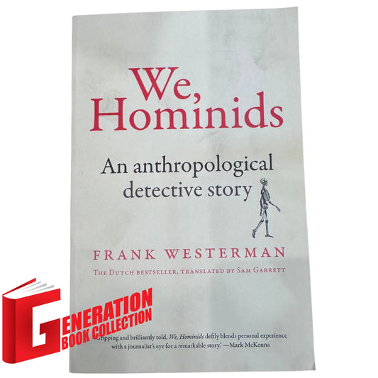 We Hominids by Frank Westerman original anthropological book cover