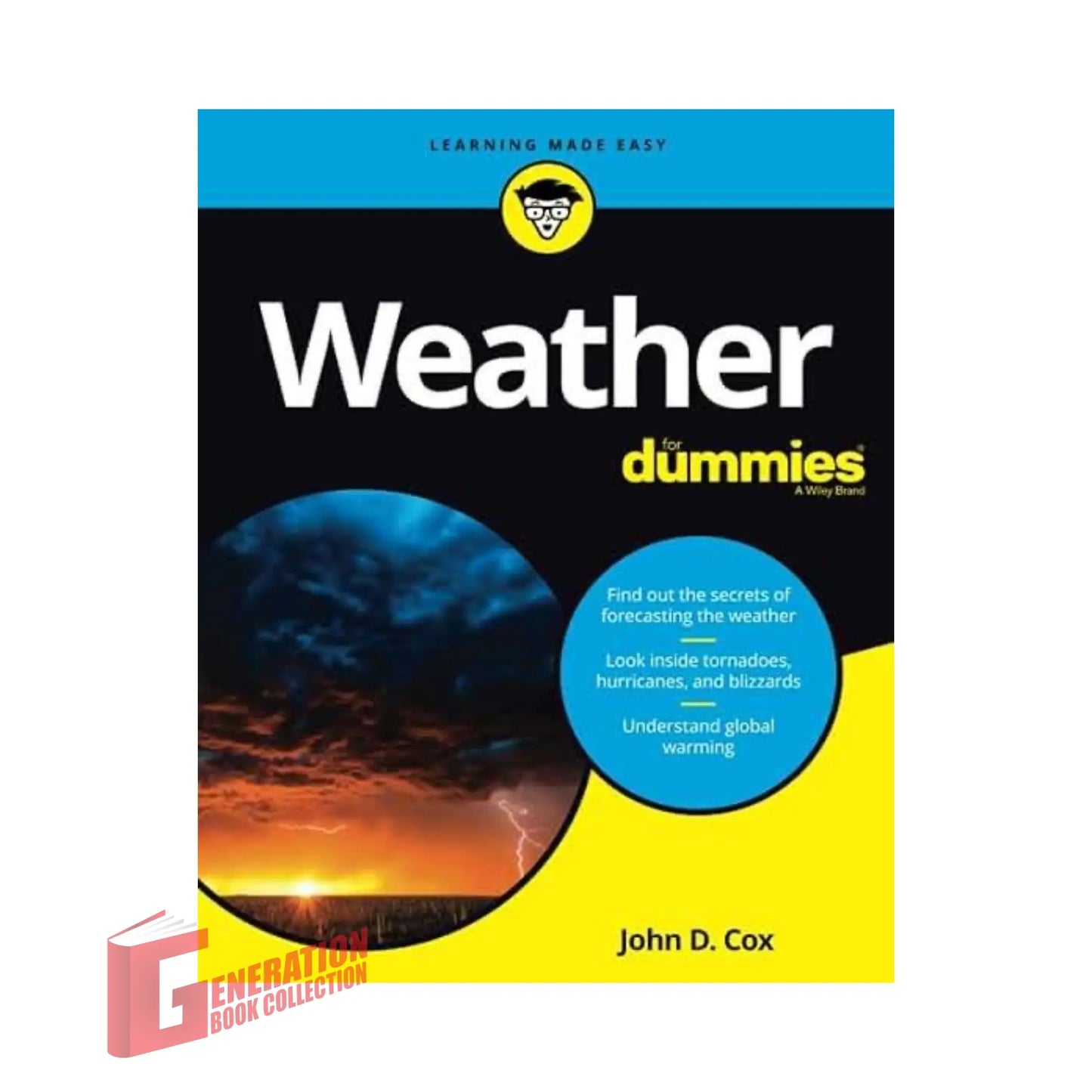 Weather For Dummies by John D. Cox original science guide cover