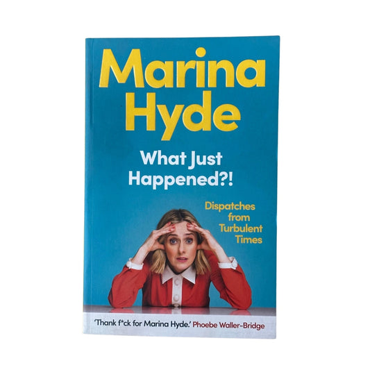 What Just Happened?! Dispatches from Turbulent Times