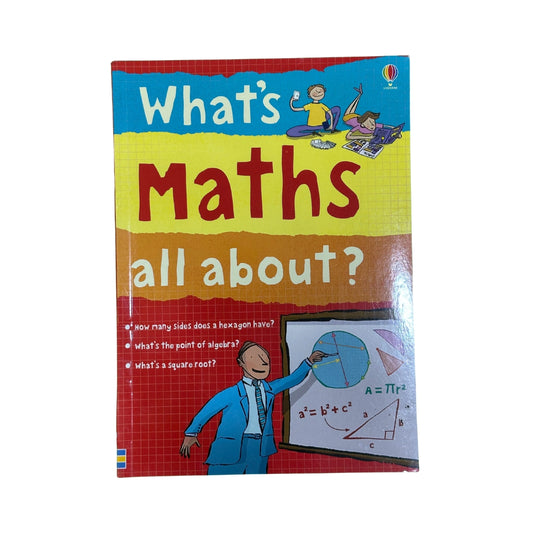 What's maths all about?