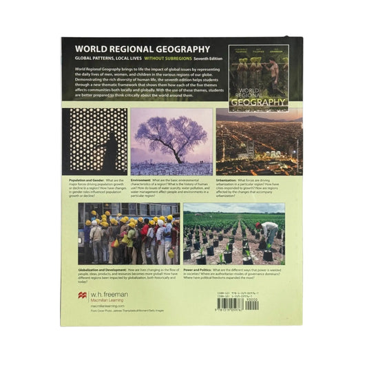 World Regional Geography Without Subregions: Global Patterns, Local Lives