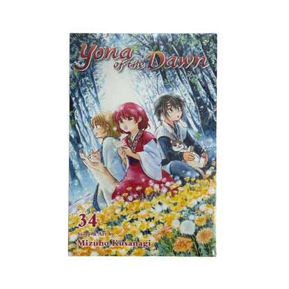 Yona of the Dawn Vol 34 by Mizuho Kusanagi original manga volume cover