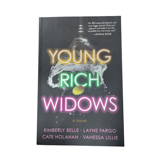 Cover of Young Rich Widows by Kimberly Belle, Layne Fargo, Cate Holahan, and Vanessa Lillie